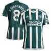 Camiseta de fútbol Manchester United B. Fernandes 8 Segunda Equipación 23-24 - Hombre